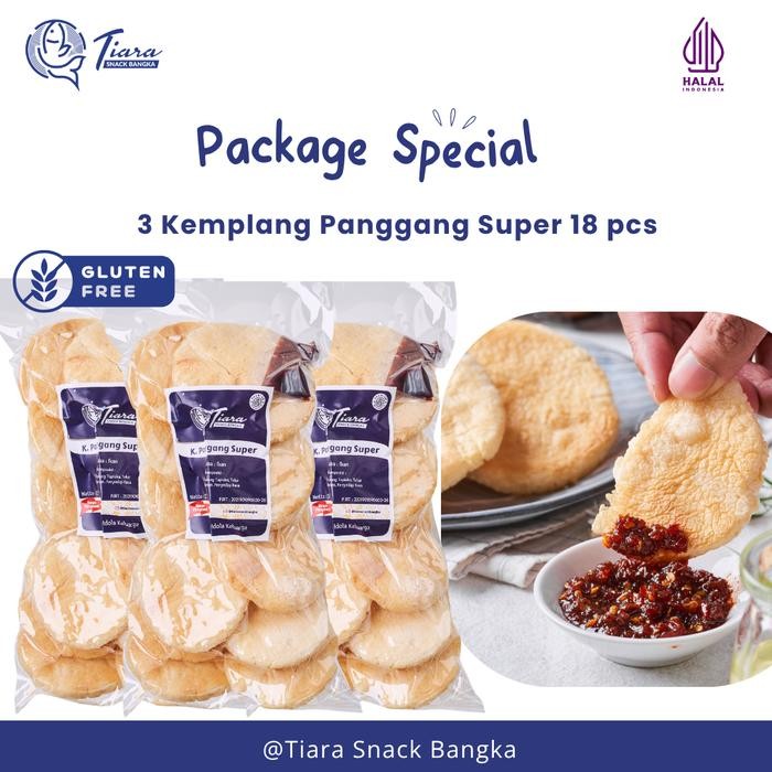 

ASLI Kemplang Panggang Super Ikan Tenggiri Asli Belinyu Bangka Krupuk Bangka Kerupuk Ikan READY