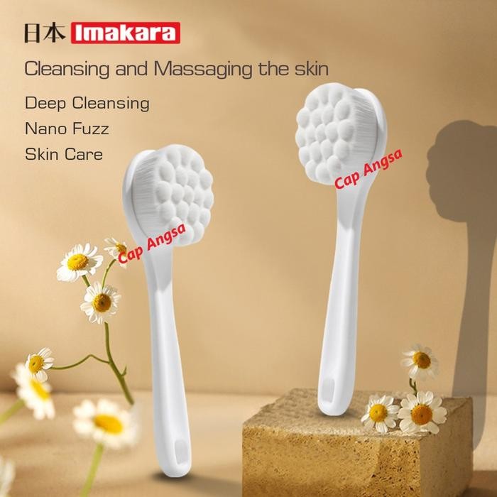 

Facial brush cleanser sikat pembersih wajah alat cuci muka makeup