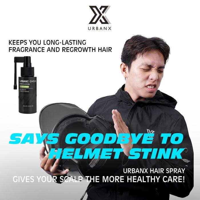 

UrbanX MEN'S Kopexil Hair Spray Regrowth Strengthening 60ml NIACINAMIDE