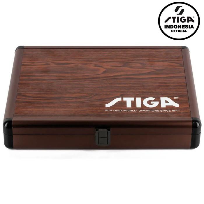 Diskon Stiga Alubatcase Home Tempat Cover Bet Pingpong Original