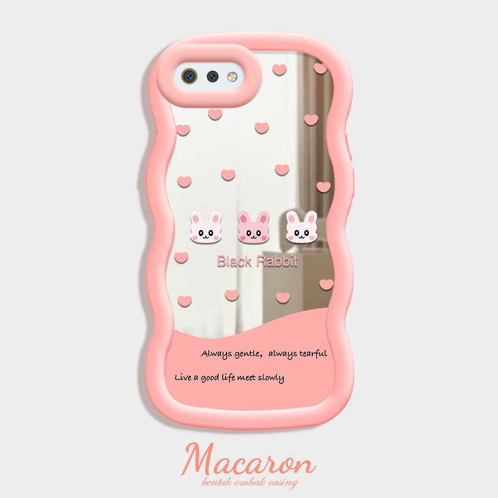 Casing Hp Untuk OPPO A1K Mirror Cassing Phone Berbagai Warna Case Mode Rabbit Kesing MKL 4066 JZ