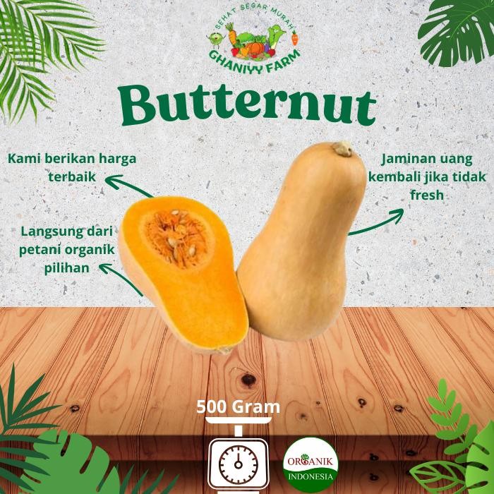 

LUXEHEALTH- Butternut Pumpkin Organik