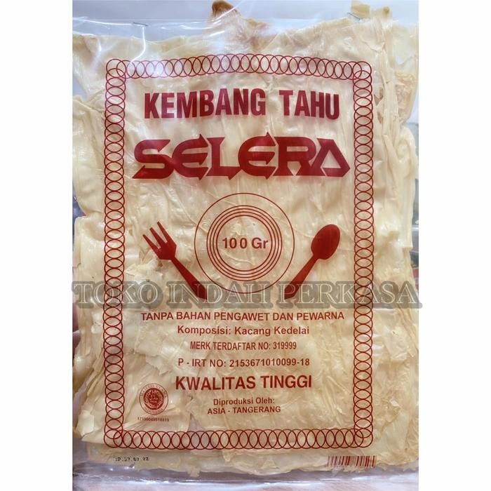 

LUXEHEALTH- Kembang Tahu Selera Cap Sendok Garpu 200Gr / Kembang Tahu