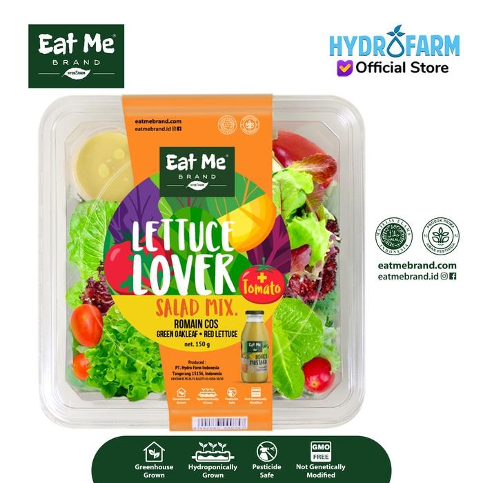 

LUXEHEALTH- Eat Me Brand - Lettuce Lover Salad + Tomato Pack Hidroponik (150G)