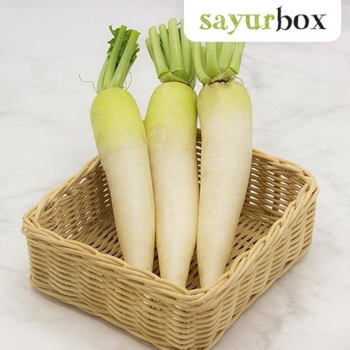 

LUXEHEALTH- White Raddish Conventional 1 Kg 1 Kg Sayurbox