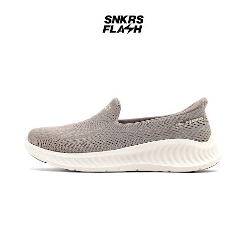 SKECHERS GO WALK NOW TAUPE Sepatu Casual Wanita - 125644TPE - Size 38.5