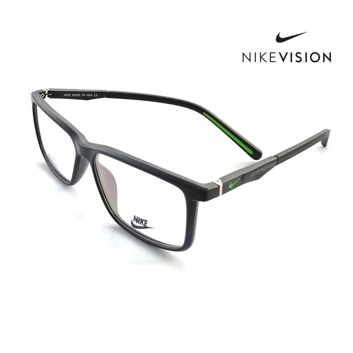 Frame Kacamata Sporty + Lensa Minus Plus Anti Radiasi, Pria nk0657