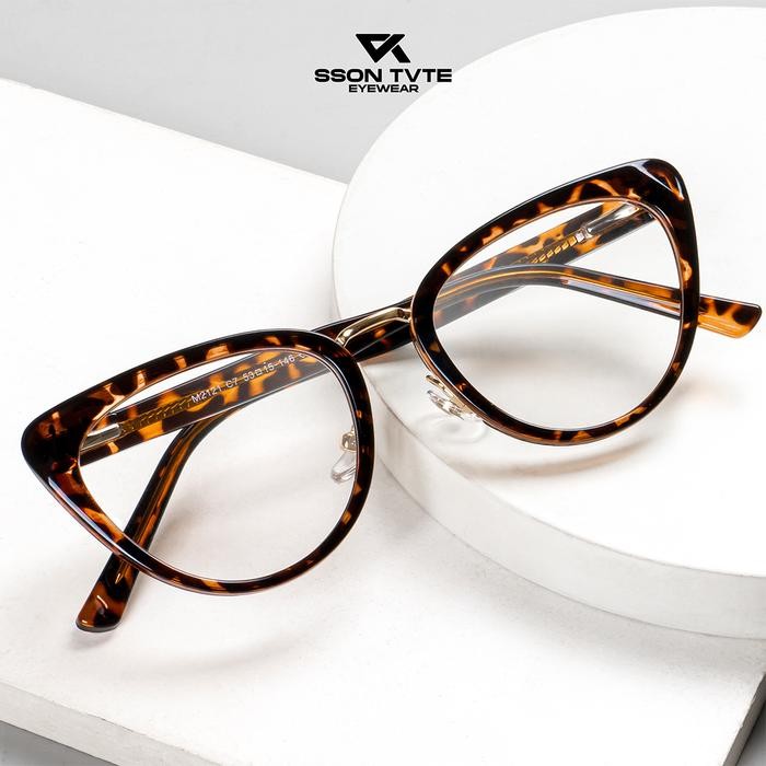 Kacamata Minus Photocromic Wanita Cat Eye Sson Tvte M2121