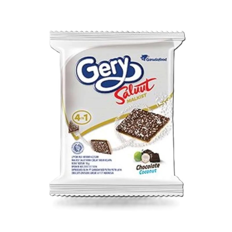 

Gery Saluut Malkist Chocolate Coconut 18G