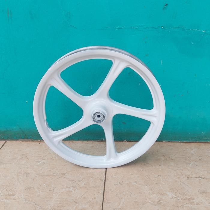 velg depan mio j putih