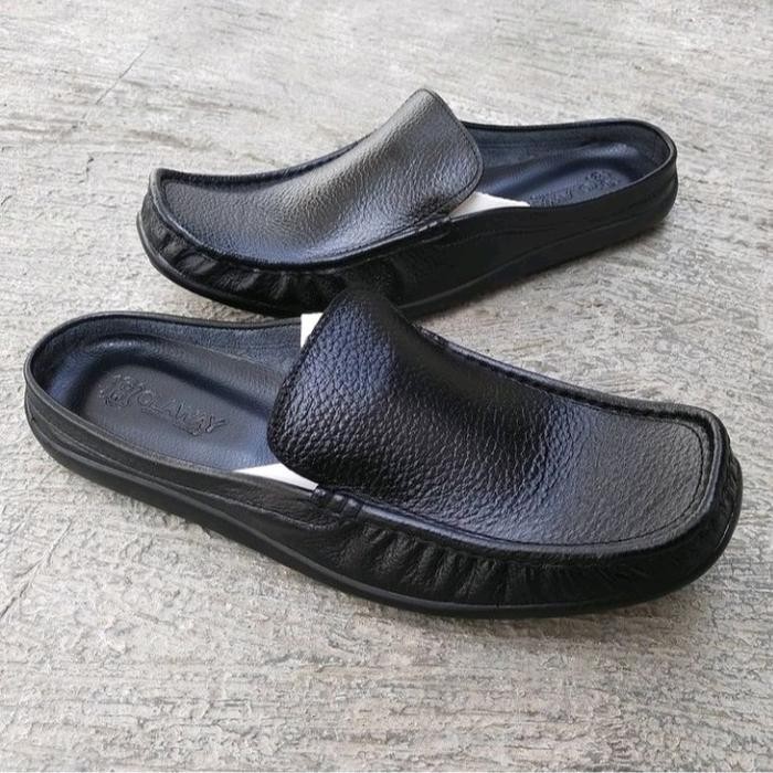 Sandal Sepatu Pria Big Size Original 100% kulit