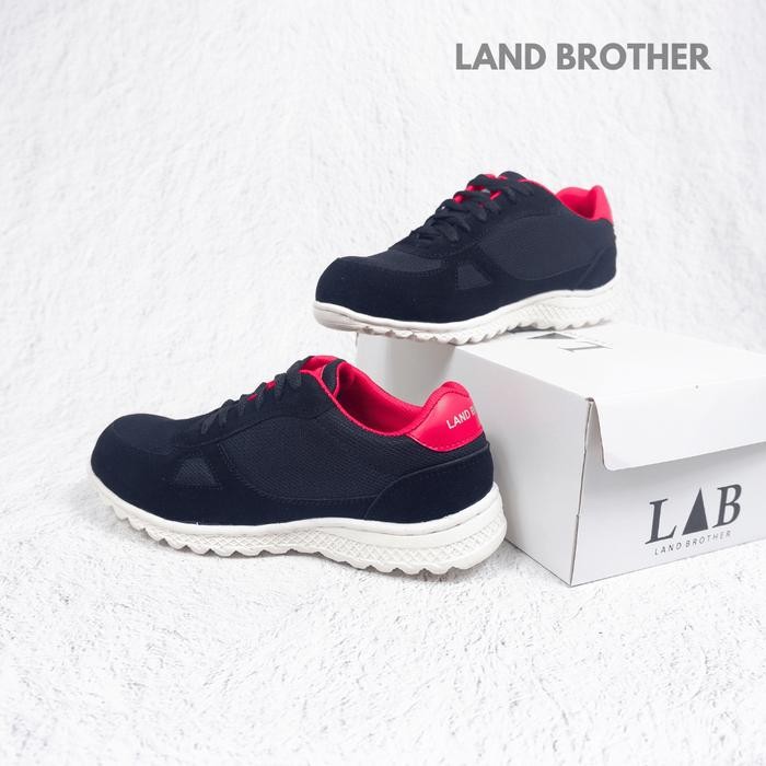 Sepatu Sneakers Safety Sepatu Sport Safety Land Brother Casual Shoes