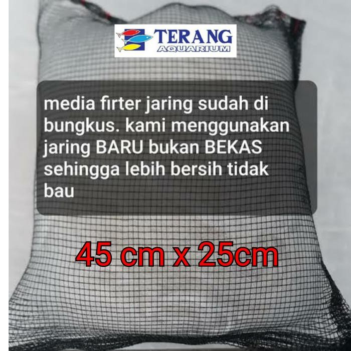 Promo Jaring nelayan BARU media filter kolam ikan