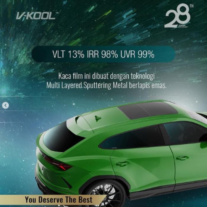 Kaca Film V-KOOL Ultimate Solitaire TOYOTA ALL NEW AVANZA Belakang VK10