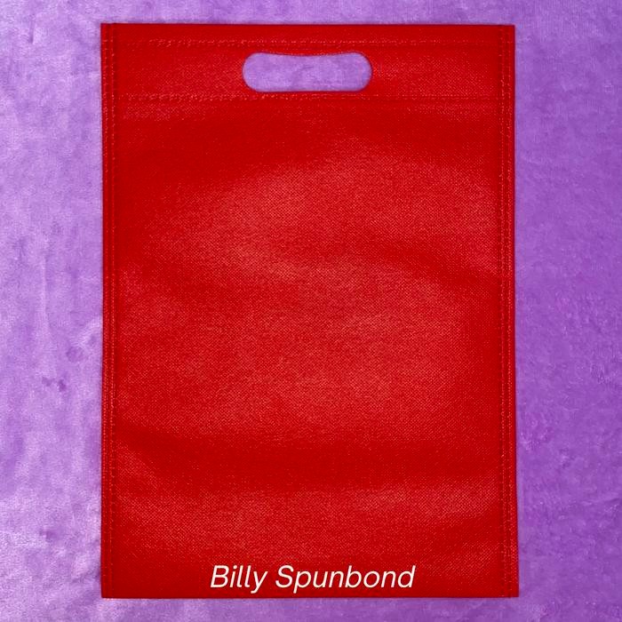 Jual Rugi Tas Spunbond 25X35 Press, Goodie Bag Oval, Tas Kain Spunbond, Gomico