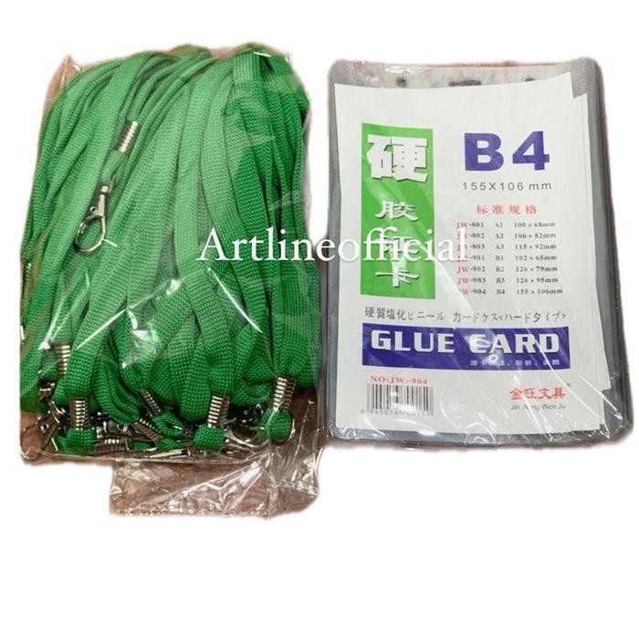 

Ready Bundling 20 Pcs Id Card B4 + 20 Pcs Tali Kait