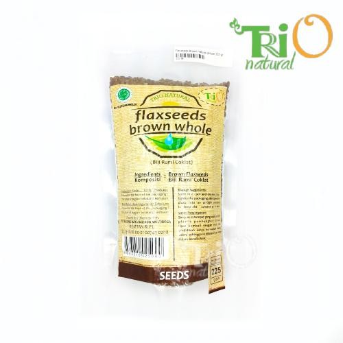 

ASLI Brown Flaxseeds Whole 225 gr READY STOCK