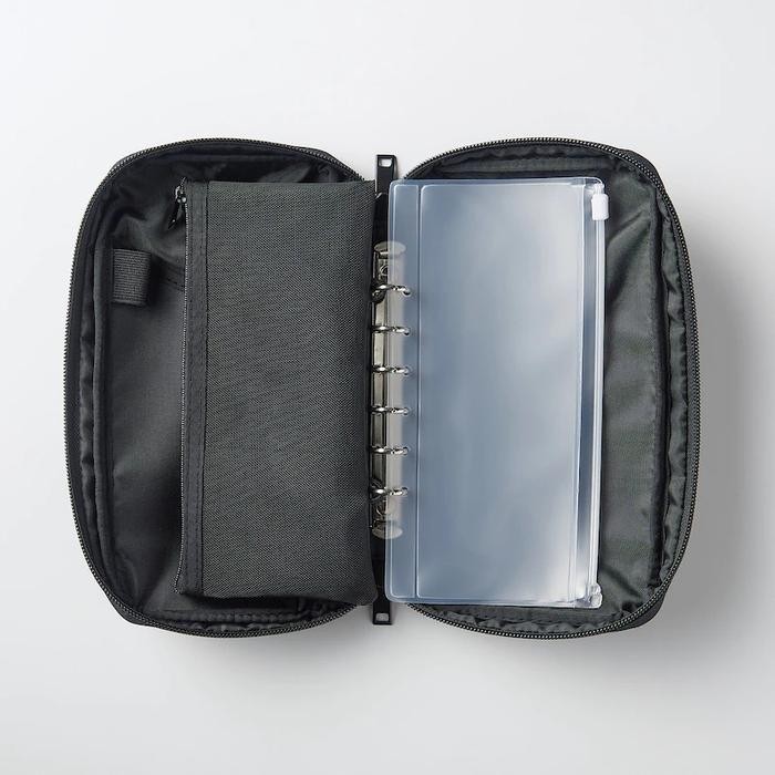 Terbaru Muji Japan Refill Clear Passport Case Zipper Pouch Binder