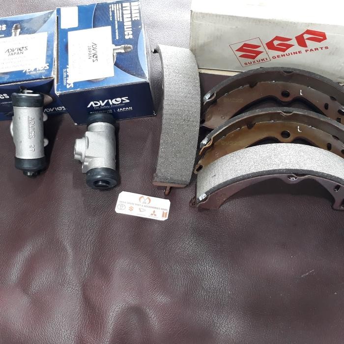 Master Rem + Kampas Rem Belakang Katana Asli