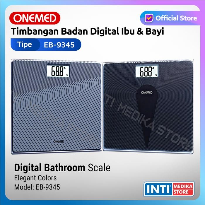 Pilihan- Onemed - Timbangan Badan Digital Bayi + Ibu 9345 Timbangan Bayi