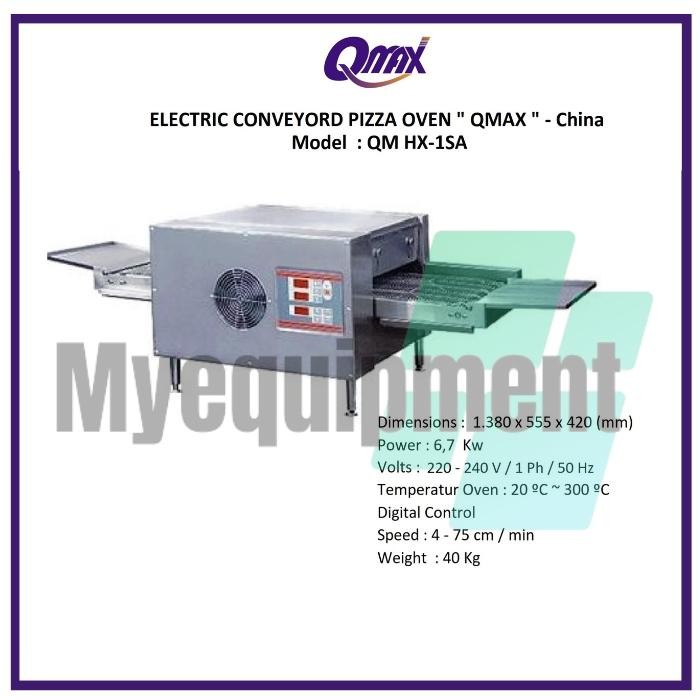 PIZZA CONVEYOR OVEN ELECTRIC QMAX QM HX1SA