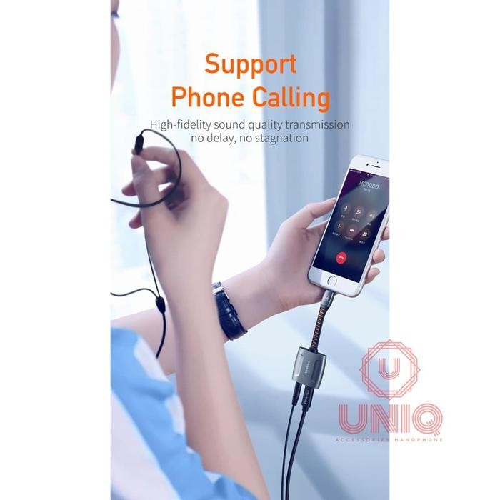 Mcdodo Audio Converter For iPhone 11 Splitter To Jack3.5mm Support Mic