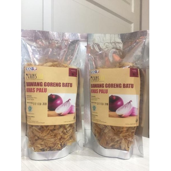 

promo bawang goreng batu / bawang goreng palu asli renyah