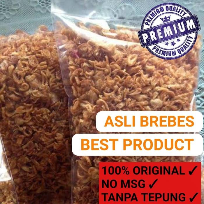 

promo kriukk bawang goreng asli brebes tanpa tepung 250gr