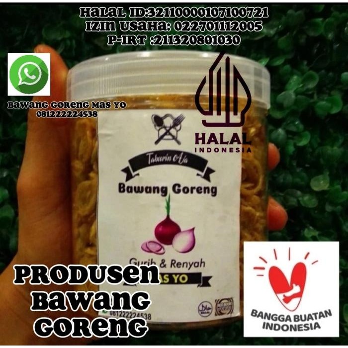

promo bawang goreng toples 220g renyah
