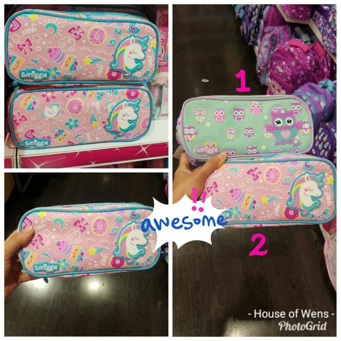 

Smiggle Cruiser Poppy Pencil Case - Tempat Pensil Smiggle
