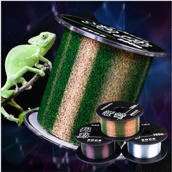 Benang Senar Pancing Anti Keriting Fluorocarbon Super Kuat 300M