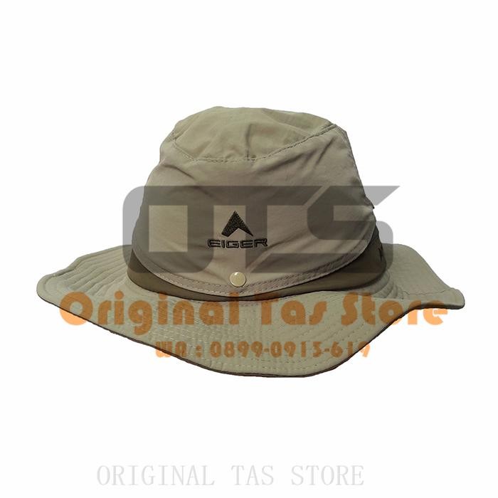 PROMO TOPI EIGER T640 HAT MOUNT ETNA ADVENTURE CAPS - KHAKI SIAP KIRIM