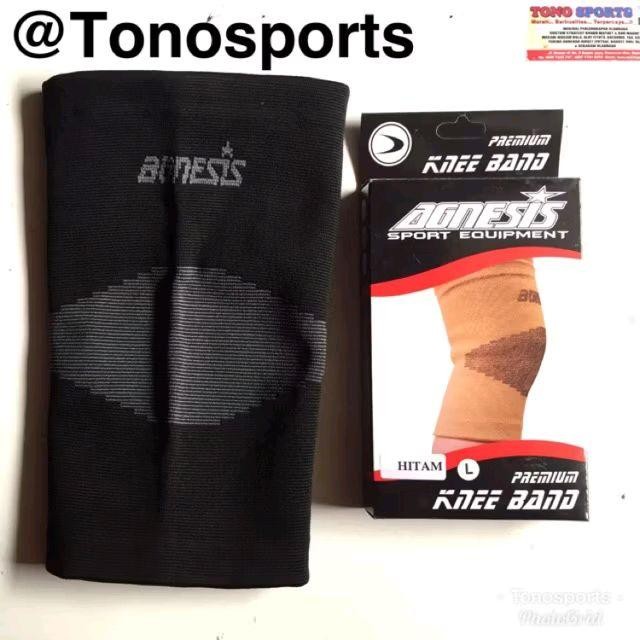 Knee Support Agnesis Original Premium Deker Lutut Agnesis Hitam