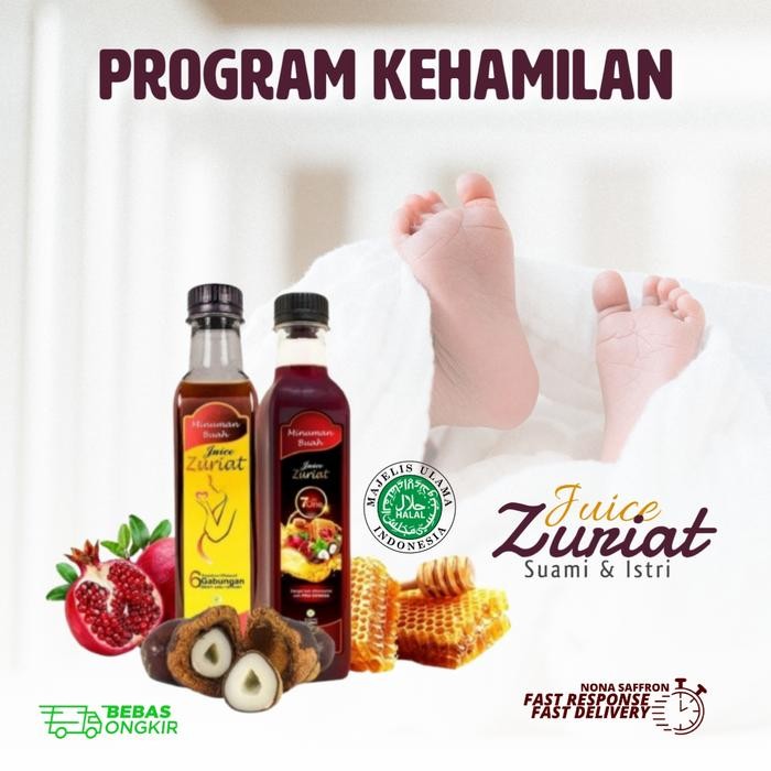 

Madu Buah Zuriat Promil Juice Zuriyat Program Kehamilan Suami Istri