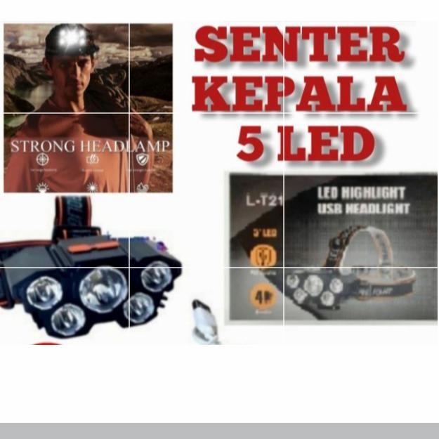 Senter Kepala Mitsuyama MS - 1924 / Senter Kepala 5 Led Mitsuyama