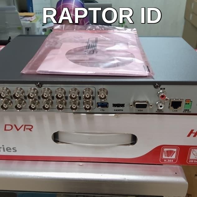 DVR HIKVISION 16CH DVR 16CH HIKVISION DS-7216HQHI-F1/N OROGINAL RESMI