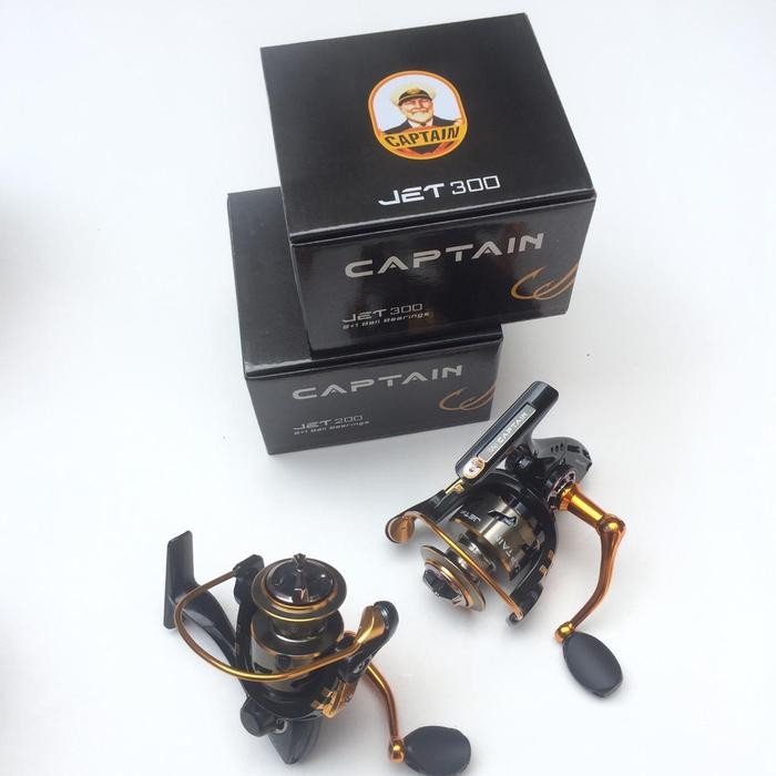 Reel Pancing Captain JET 200 - 300 Power Handle 8 + 1 ball Bearing Termurah