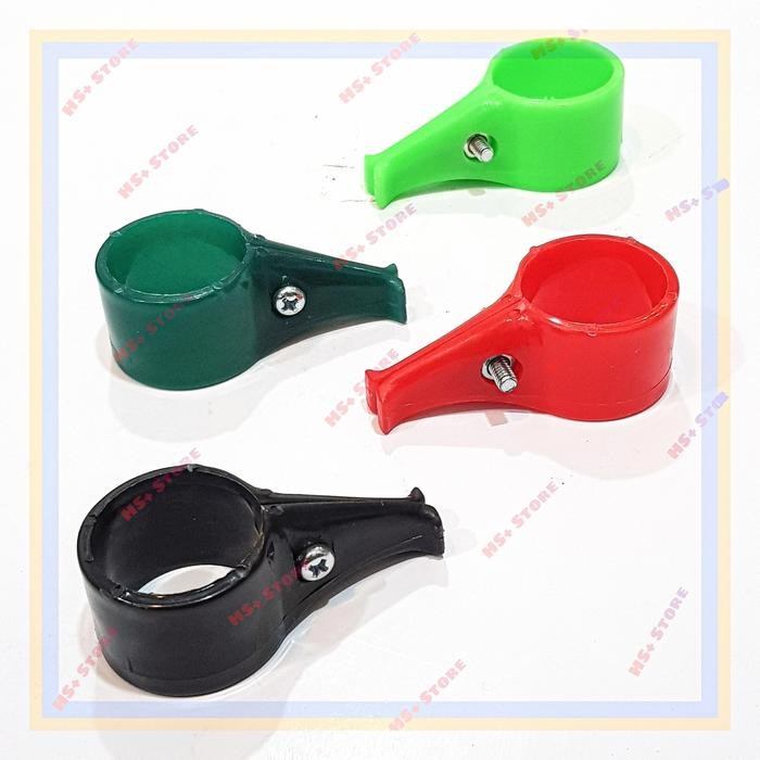 stoper / penahan / cangkolan plastik joran pancing