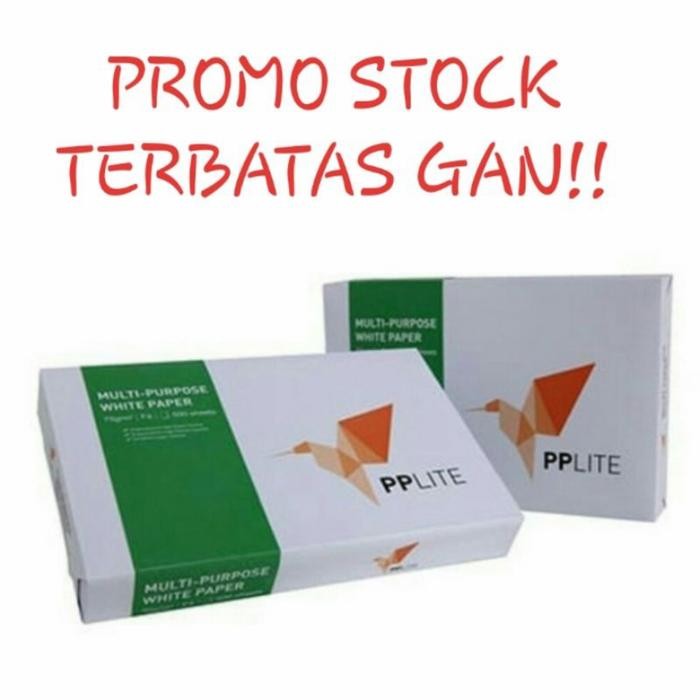

Terbaru! Kertas Hvs F4 75 Gr Paperlite Per Rim