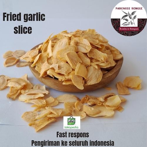 

NEW PRODUK FRIED GARLIC SLICE - 1KG / BAWANG PUTIH IRIS / BAWANG PUTIH GORENG REE RAIN