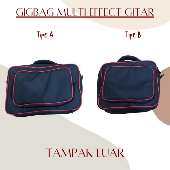 TERBARU Tas Gigbag Untuk Multi Effect Gitar Effect Gitar Universal HOT SALE