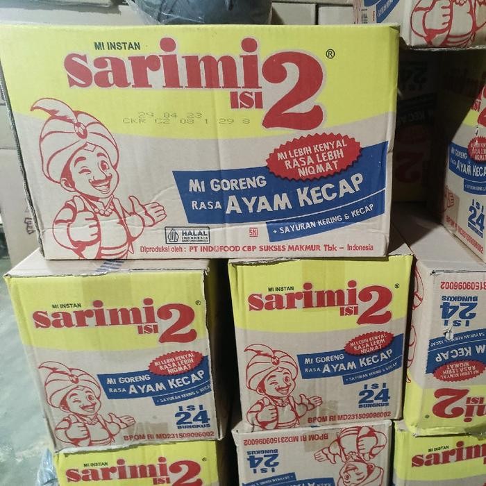 

Pilihan- Mie Instant Sarimi Duo Goreng Ayam Kecap / Ayam Kremes Per Dus (24 Pcs) Instan Food