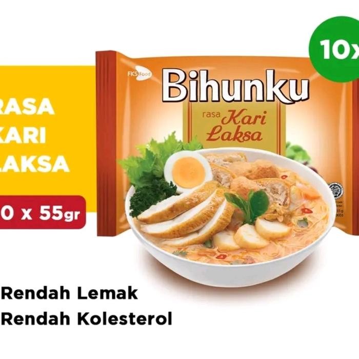 

Pilihan- Bihunku Instan Rasa Kari Laksa Paket 10 Pcs Food