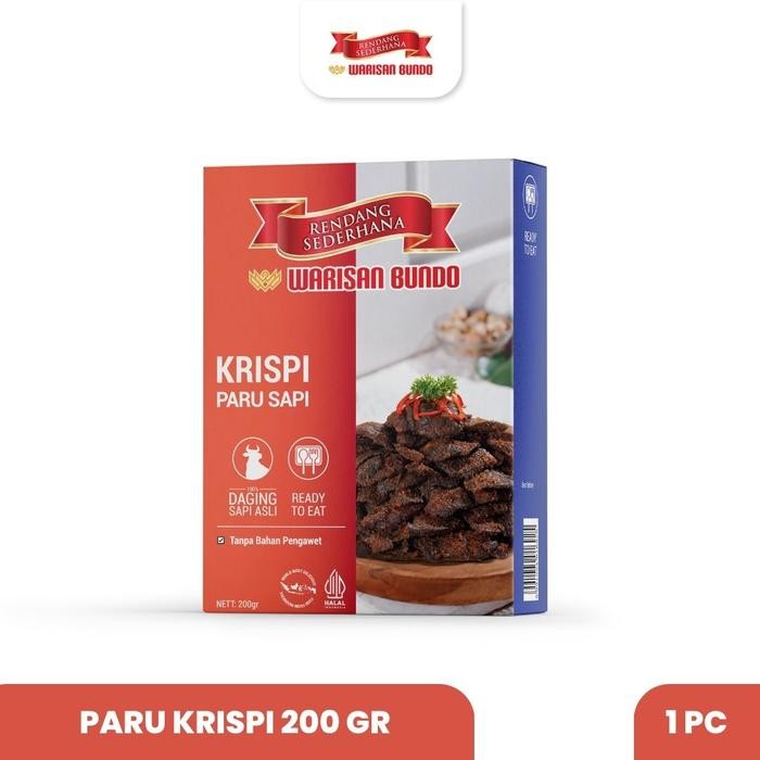 

TERLARIS Rendang Paru Kering Halal Tanpa Pengawet READY STOCK