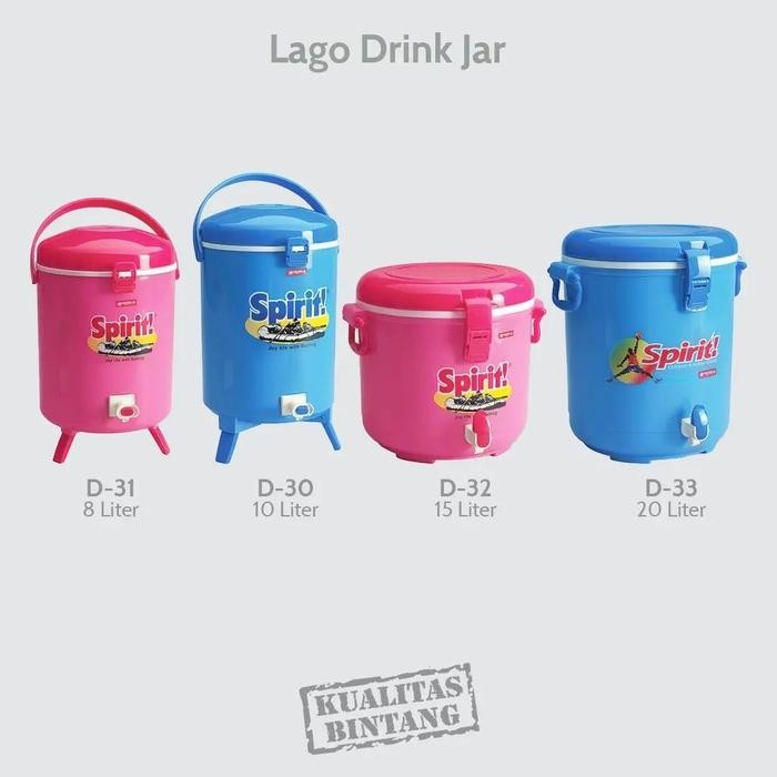 Drink Jar Dispenser Lago 10 Liter Lion Star