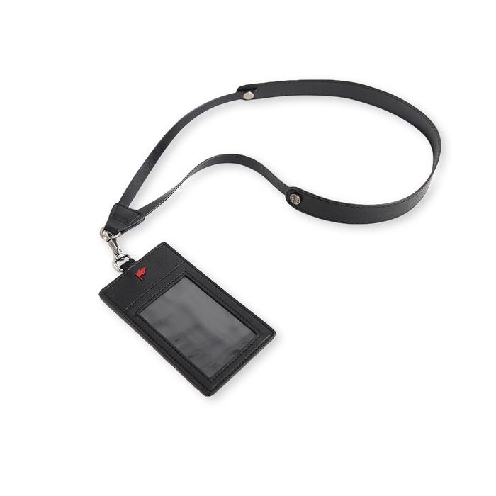 

jjm - TFG Lanyard Wallet Card Pria Wanita Lanyard 201 Black & Brown Lifetime Warranty - Water