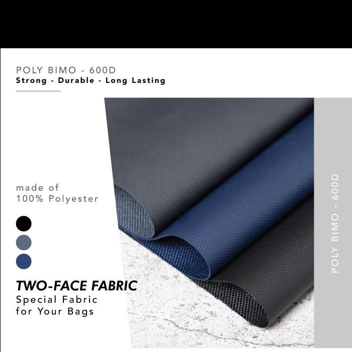 Pilihan- Bahan Kain Tas Cordura Bimo 600 / Adidas / Double Face / Two Side