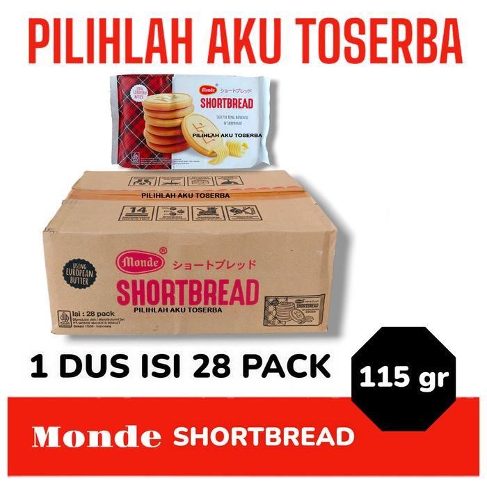 

Biskuit Monde SHORTBREAD 115 gr - ( HARGA 1 DUS )