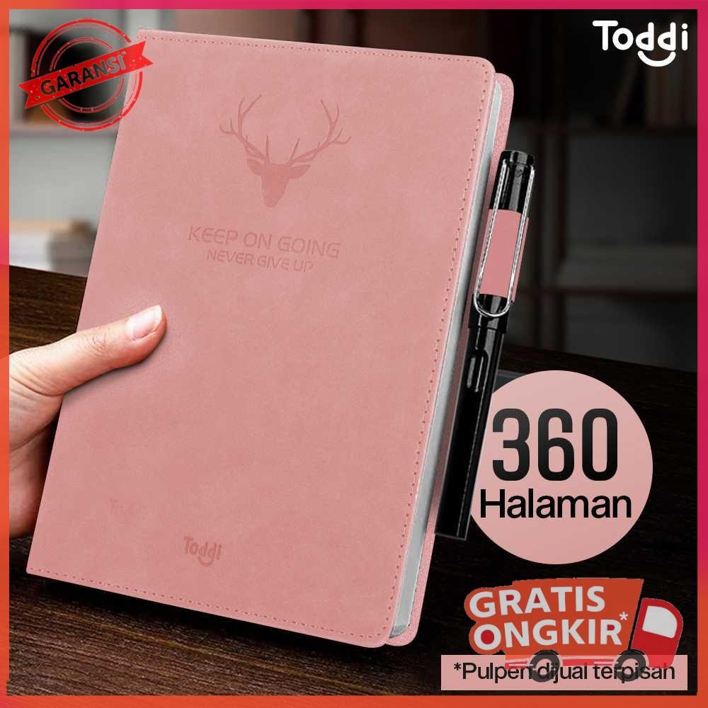 

Buku Jurnal Hardcover Diary 80 GSM 360 Halaman Grid Baby Pink