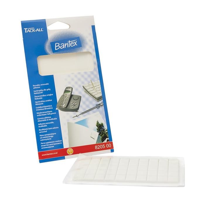 

Pilihan- Bantex Tack All Sticky Stuff Precut 50 Gr 8205 00